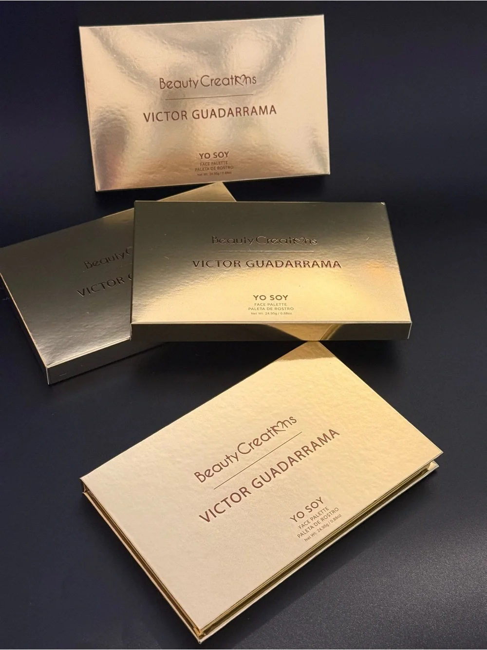 Beauty Creation Victor Guadarrama Face Palette  YO SOY- Pink, Brown, Gold Shades